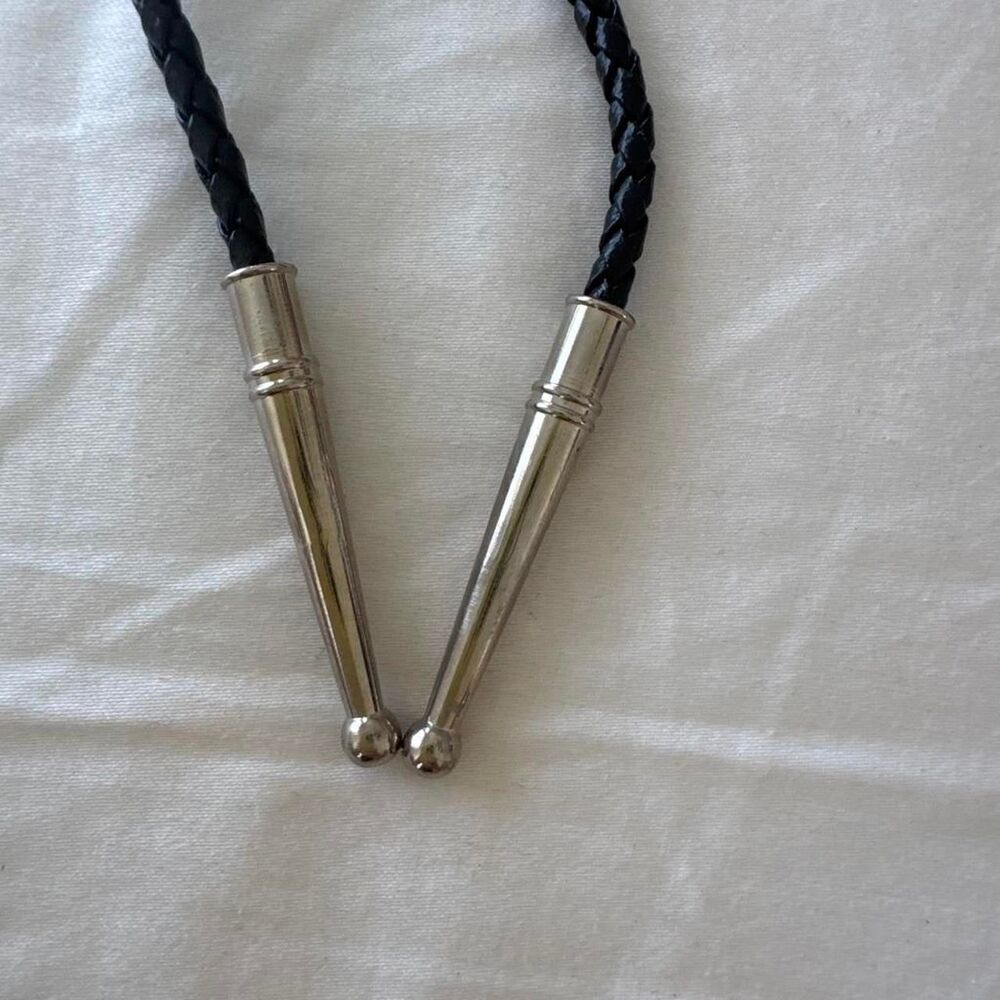 Kenneth Reid Men's Titanium Bolo Tie - Picture 3 of 5